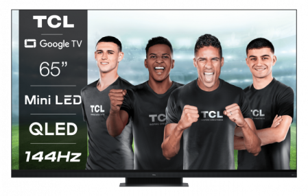 Televizor TCL 65C805 4k Ultra HD, Mini LED, QLED, Smart TV, diagonala 165  cm