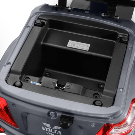 Triciclu Electric Fara Permis Volta VM4, 1000W, 25km/h, Autonomie Maxima 50km, Gri [7]