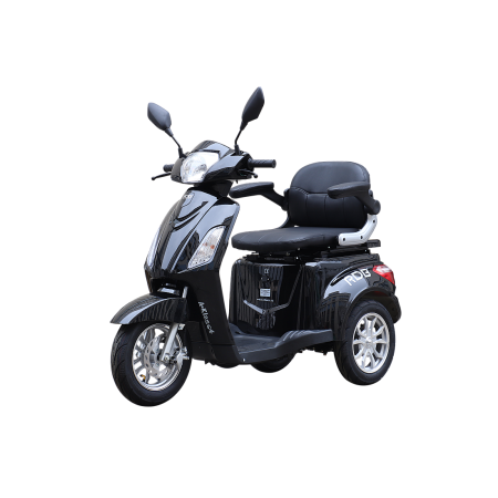 Tricicluri Electrice - Triciclu electric RDB A-klass4, fara permis 25km/h, 1000W, Baterie 60V 20Ah, Negru