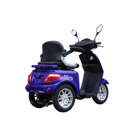 Triciclu electric RDB A-klass4, fara permis 25km/h, 1000W, Baterie 60V 20Ah, Albastru [1]