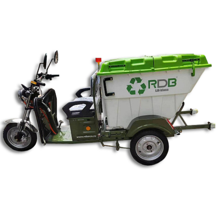 Triciclu electric RDB LH-Klass  fara permis, Certificat EEC,1600W, 25 km/h, Verde [5]