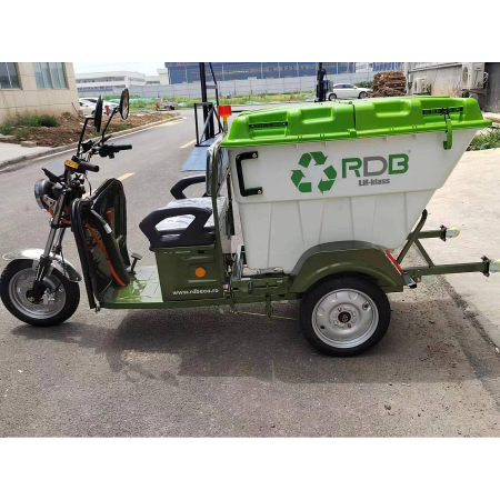 Triciclu electric RDB LH-Klass  fara permis, Certificat EEC,1600W, 25 km/h, Verde [4]