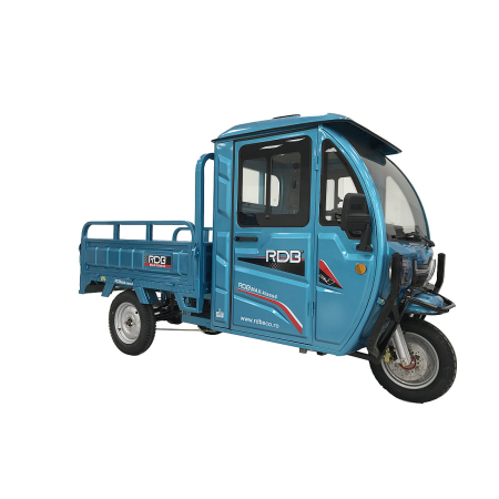 Triciclu electric, RDB MAX-Klass4, acoperis inchis, fara permis, 72V 32Ah, 4000W, 25km/h , Rosu [6]