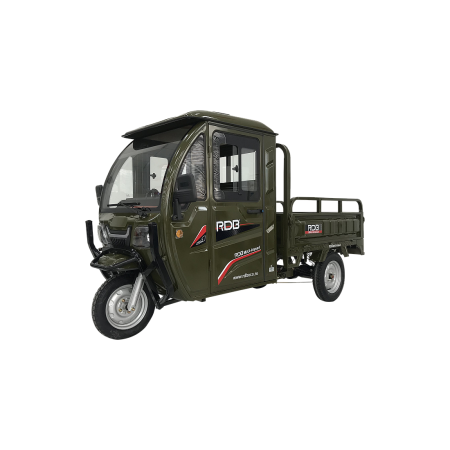 Triciclu electric, RDB MAX-Klass4, acoperis inchis, fara permis, 72V 32Ah, 4000W, 25km/h, Albastru [17]
