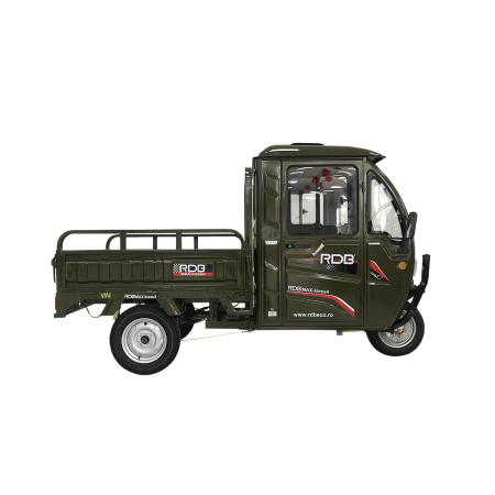 Triciclu electric, RDB MAX-Klass4, acoperis inchis, fara permis, 72V 32Ah, 4000W, 25km/h, Albastru [14]