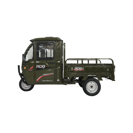 Triciclu electric, RDB MAX-Klass4, acoperis inchis, fara permis, 72V 32Ah, 4000W, 25km/h, Albastru [13]