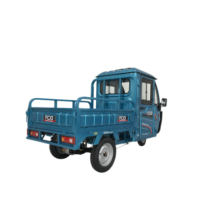 Triciclu electric, RDB MAX-Klass4, acoperis inchis, fara permis, 72V 32Ah, 4000W, 25km/h, Albastru [2]