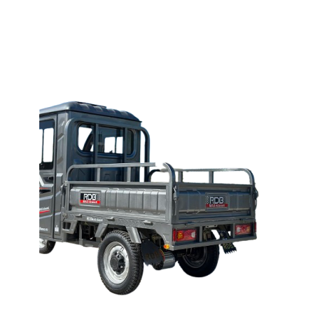 Triciclu electric, RDB MAX-Klass4, acoperis inchis, fara permis, 72V 32Ah, 4000W, 25km/h , Rosu [21]