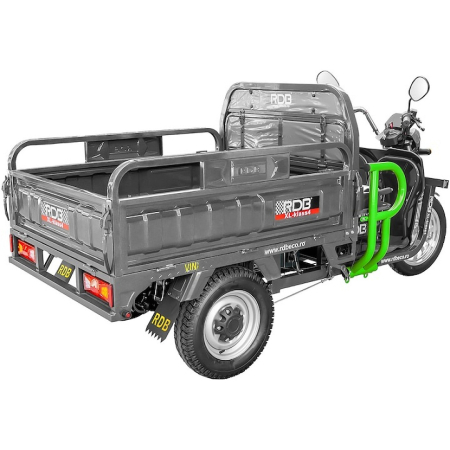 Triciclu electric RDB XL-Klass4,  4000W, 72V 45Ah, 25km/h, HIDRAULIC, Portocaliu [27]