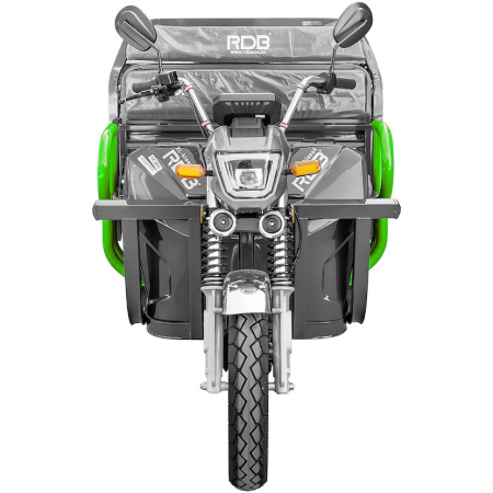 Triciclu electric RDB XL-Klass4,  4000W, 72V 45Ah, 25km/h, HIDRAULIC, Rosu [2]