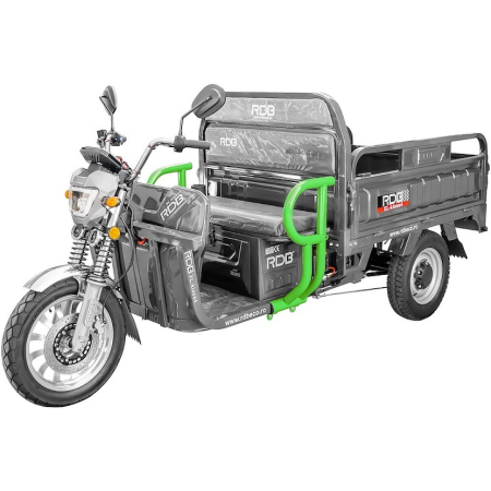 Tricicluri Electrice - Triciclu electric RDB XL-Klass4,  4000W, 72V 45Ah, 25km/h, HIDRAULIC, Gri