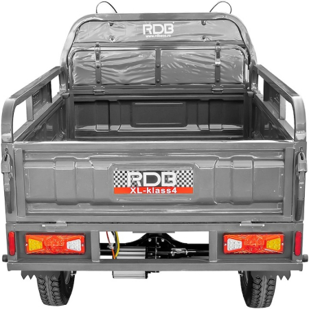 Triciclu electric RDB XL-Klass4,  4000W, 72V 45Ah, 25km/h, HIDRAULIC, Rosu [6]