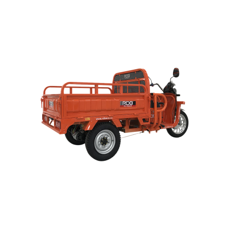 Triciclu electric RDB XL-Klass4,  4000W, 72V 45Ah, 25km/h, HIDRAULIC, Rosu [11]