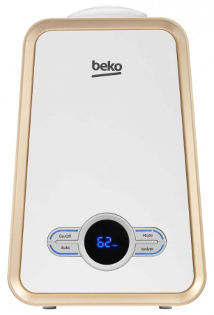 RESIGILATE - RESIGILAT Umidificator Beko ATH7120, capacitate 3 l, tehnologie Ultrasonic, 250 ml/h, alb/auriu