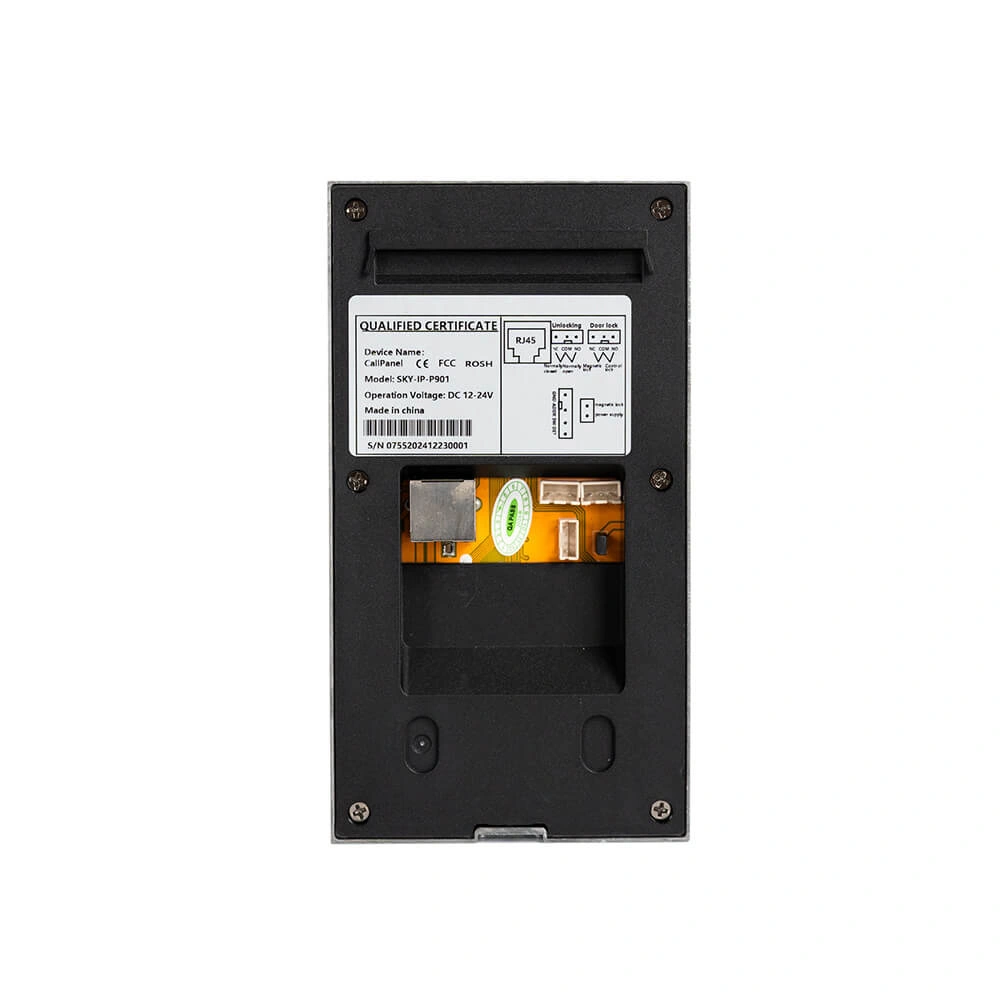 Interfon video cu ecran 7 inch si control Tuya prin cablu LAN [5]