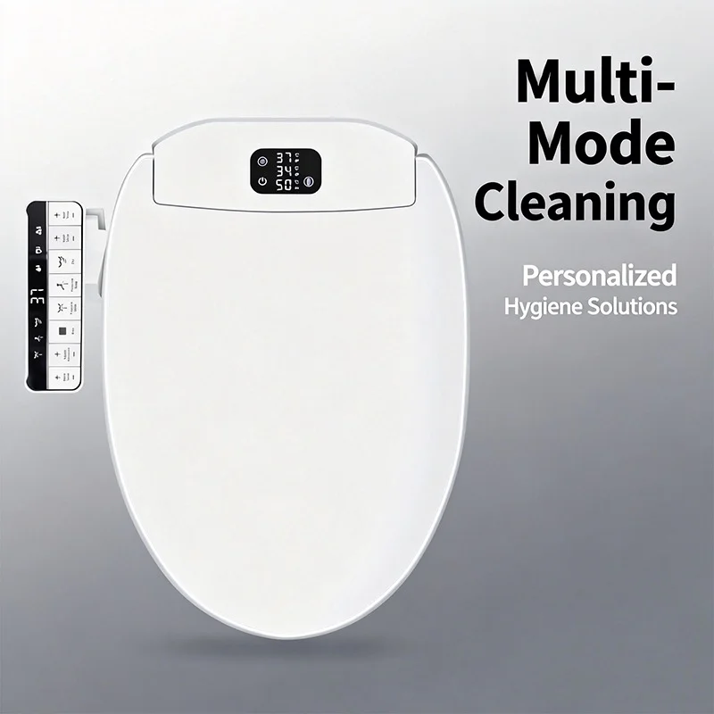 Capac wc 49-52 cm functie de bideu electric consola mobila, uscare, incalzire colac [5]