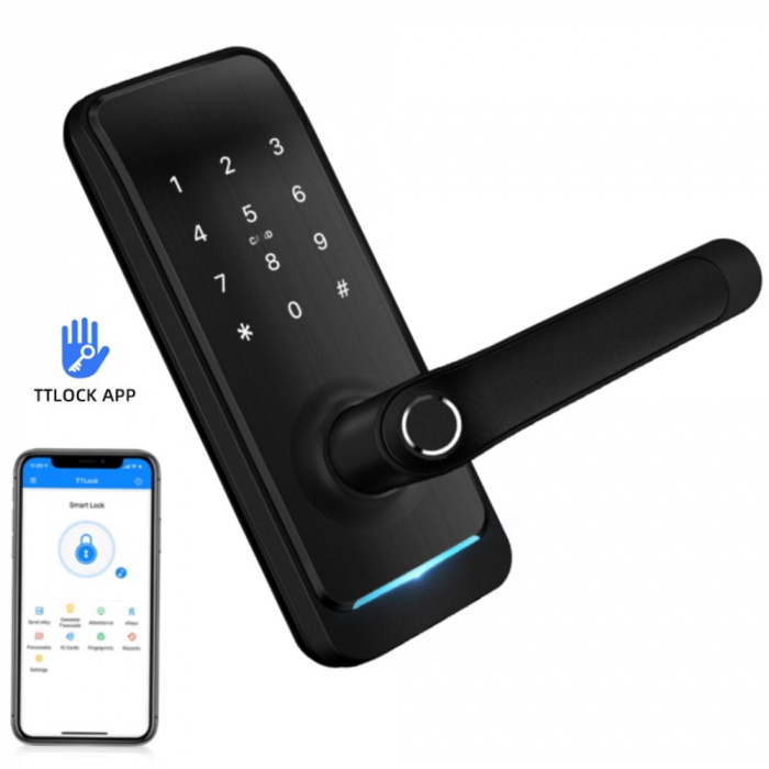 Yala smart mini lux Negru pentru apartamente regim hotelier, Booking, Airbnb [3]