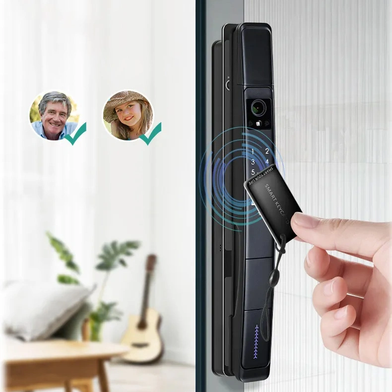 Yala smart cu recunoaștere facială 3D, Wi-Fi și control din aplicatia TTLock, compatibila cu uși termopan [6]