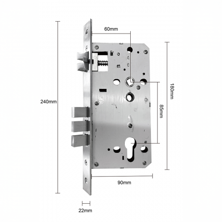 Broasca 6085 reversibila casa smart, incuietori inteligente [1]