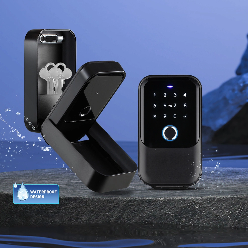 Cutie smart pentru chei cu montaj exterior, acces TTLock cu amprenta si cod [3]