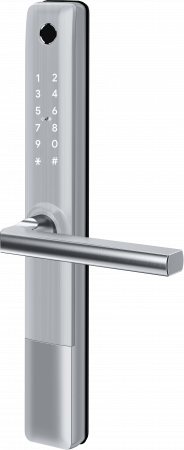 Incuietoare inteligenta alba, pentru usi din termopan, aluminiu, pvc, lemn, metalice [2]