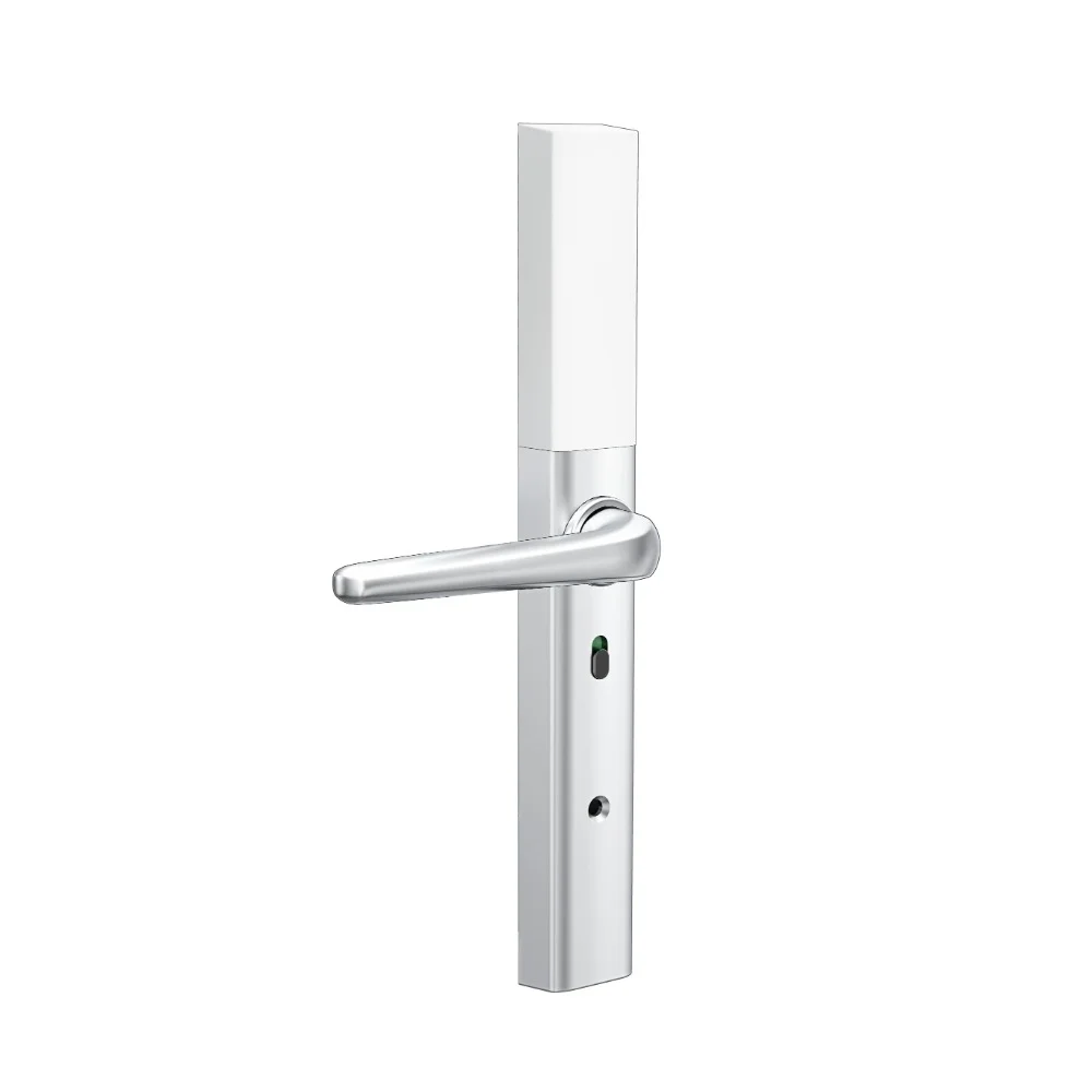 Yala electronica slim argintie TTLock cu amprenta, cod si card [1]