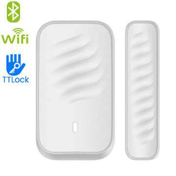 Accesorii incuietori smart - Senzor wireless pentru usi si ferestre, cu alarma si control prin aplicatia TTLock