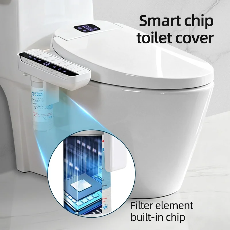 Capac wc 49-52 cm functie de bideu electric consola mobila, uscare, incalzire colac [7]