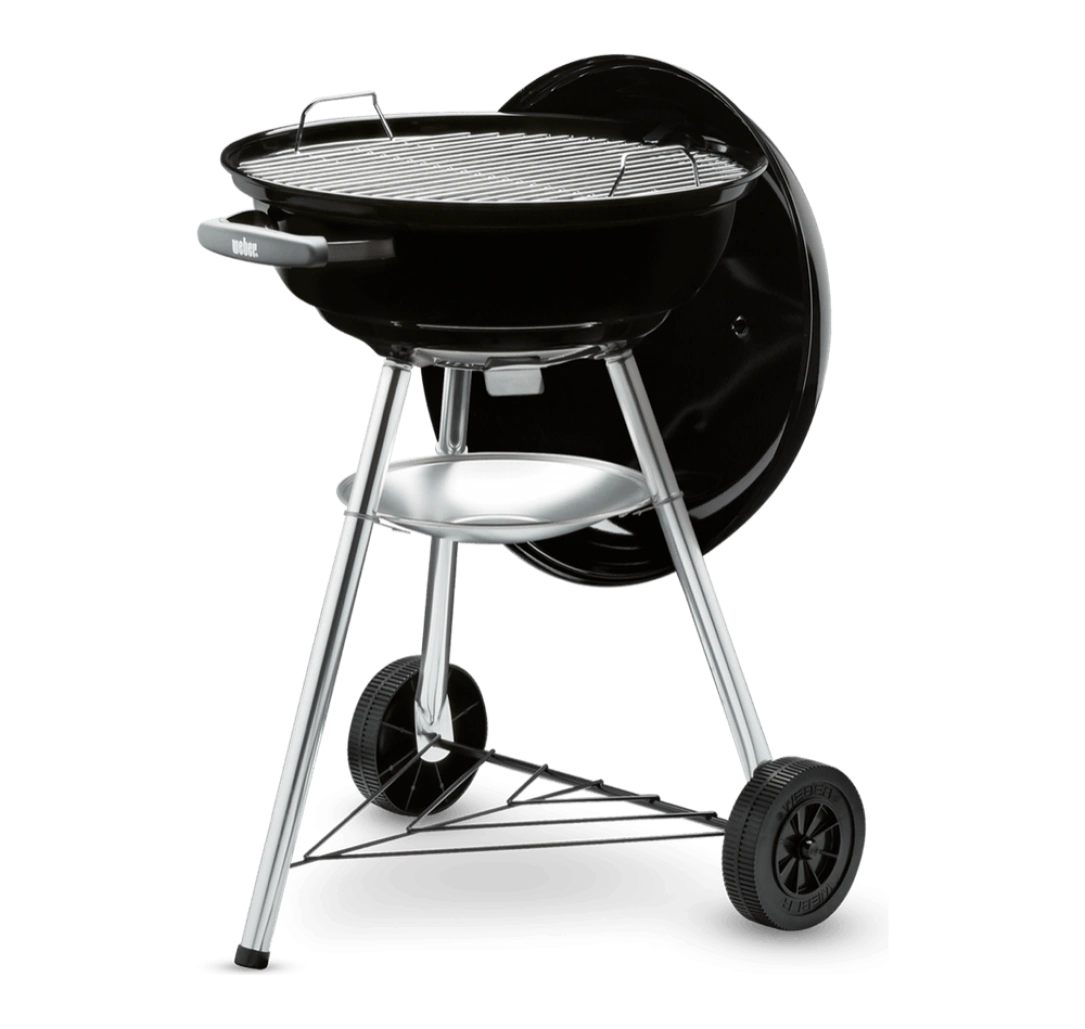 Gratar carbuni Compact Kettle 47 cm – gratar rotund compact cu capac, ideal pentru familie [2]