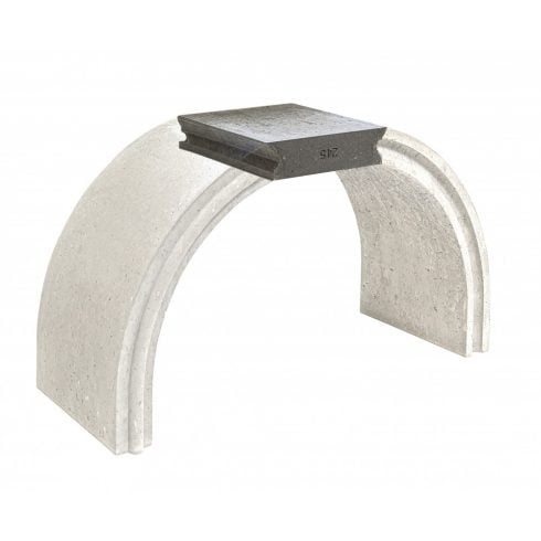 Piatra centrala bolta cuptor copt paine sau pizza, nut si feder pentru cuptor cu latime de 60 cm [3]
