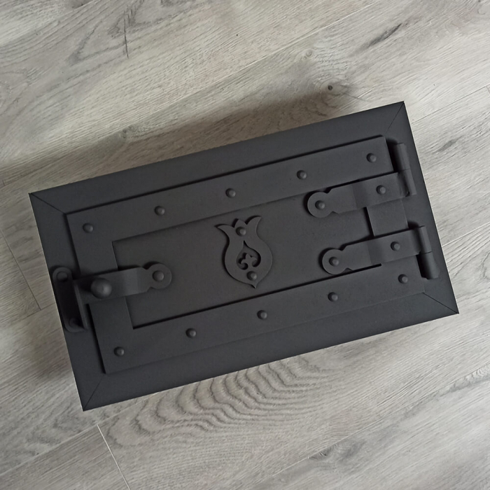Usa cenusar Rustic Outdoor, dimensiuni exterioare 46,5 x 26,5 cm [5]