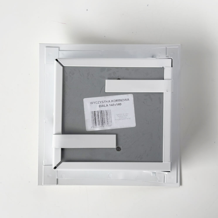 Ușă de vizitare coș de fum 18 ×18 cm – metalică, dublă, soluție economică [4]