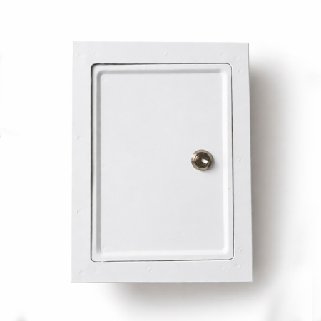 Componente sobe - Ușă de vizitare coș de fum 19×24 cm – metalică, dublă, soluție economică