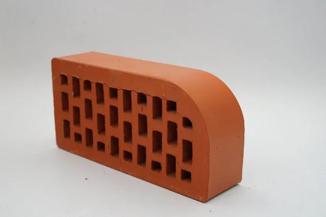 Caramida aparenta Rosie cu colt rotunjit, 250 x 120 x 65 mm
