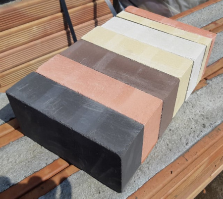 Caramida samota pentru sobe, culoare MARO, dimensiuni 220 x 110 x 60 mm [3]