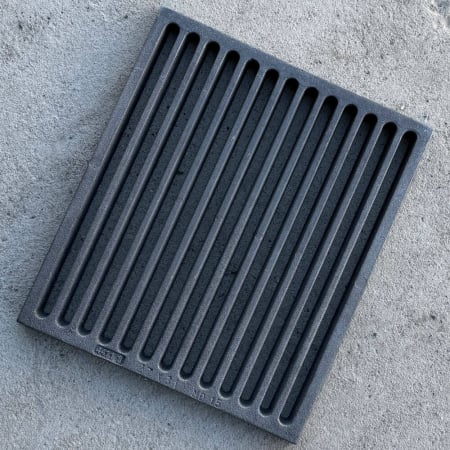Usi teracota, cuptoare - Gratar din fonta rezistent pentru sobe, model MD15, dimensiune 272 x 310 x 20 mm