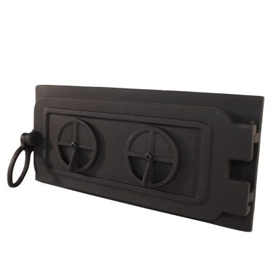 Usa de cenusar K3516 din fonta, prevazuta cu grile de ventilatie [2]