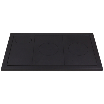 Plite de gatit - Plita din fonta KT9757 pentru soba de gatit cu dimensiunile 97 x 57 cm
