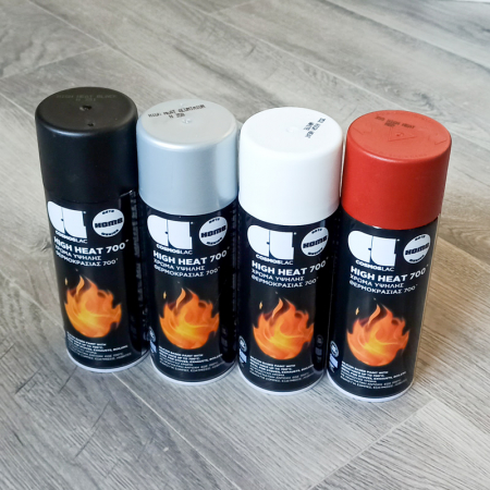 Vopsea termorezistenta rosie, 700 grade Celsius [2]