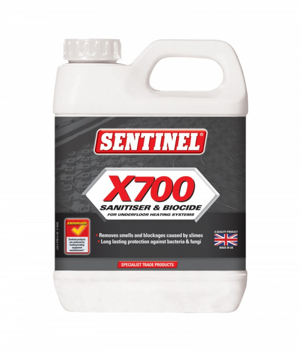 Sentinel X700 Dezinfectant si biocid pentru sisteme de incalzire prin pardoseala 1L [1]