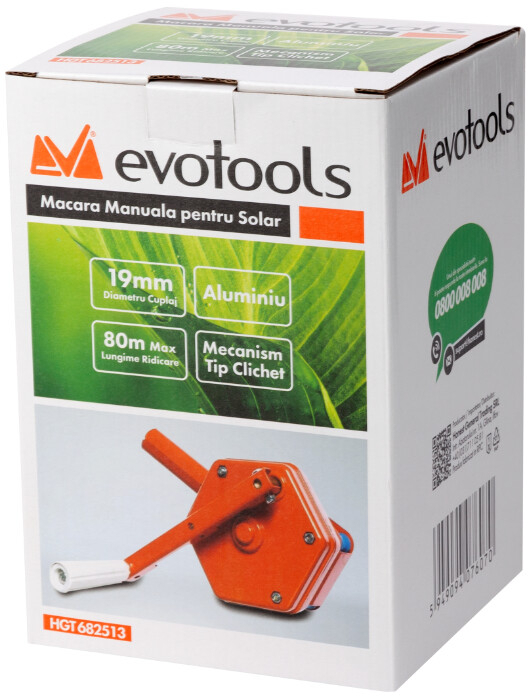 Macara Manuala Aerisire Solar, evotools [3]