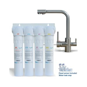 Sistem de Ultra Filtrare PUR 4 UF 11” + Baterie cu 3 Cai [1]