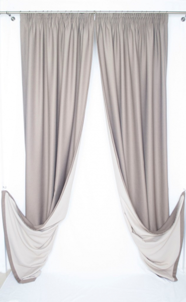 Draperie Velaria Alexander culoare nuca 300cm latime [3]