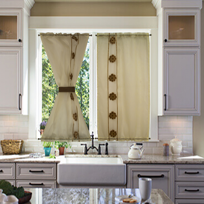 Set perdele Velaria pentru bucatarie, 110x115 cm [3]