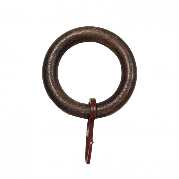 Set 10 inele si carlige de prindere pentru galerie lemn [2]