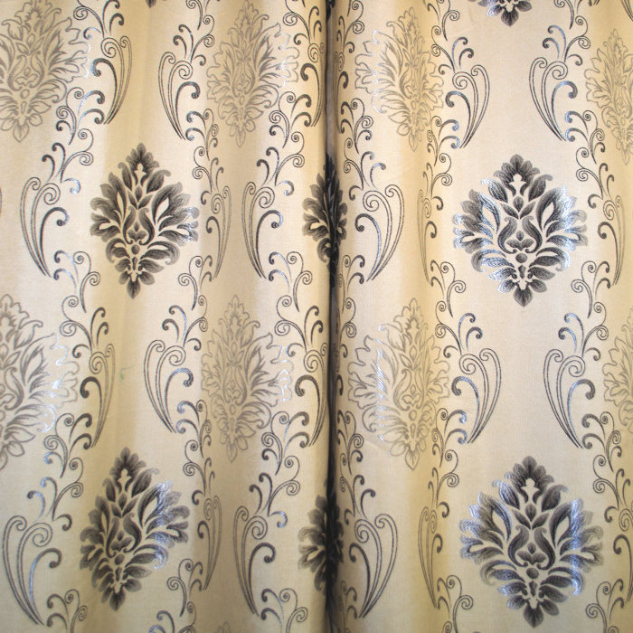 Set Draperie velaria in baroc gri 130 x 260 x 2 [2]