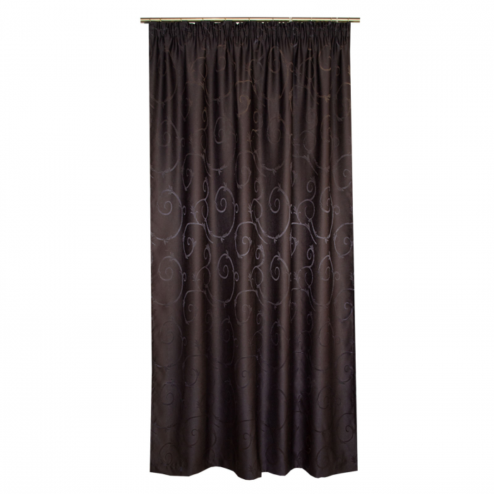 Draperie Velaria jacard negru, 150x245 cm [3]