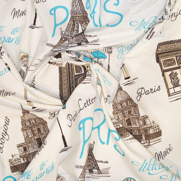 Draperie Velaria Paris bleo, 165x120 cm [2]