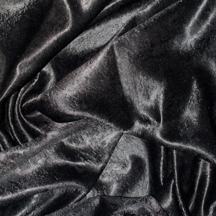 Draperie Velaria neagra cu rejansa, 95x265 cm [2]