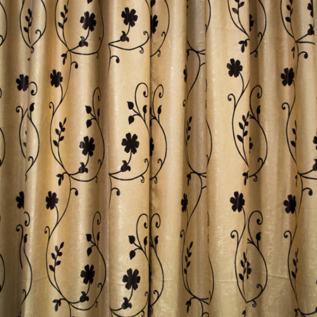 Set draperii Velaria floricica wenge, 2x175x260 cm [2]
